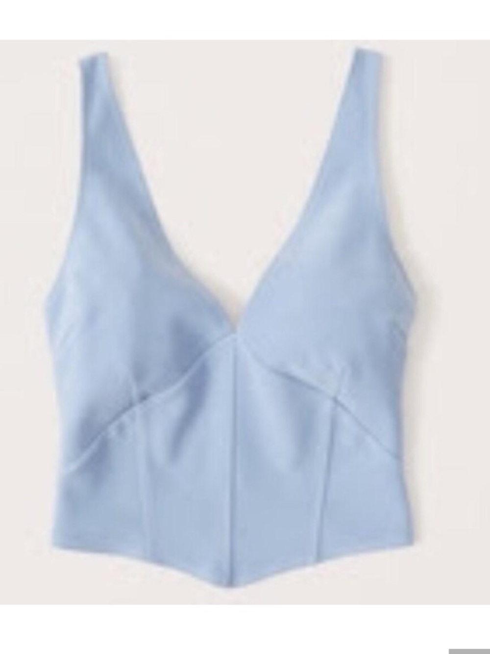 Abercrombie & Fitch Soft Blue Tank Top